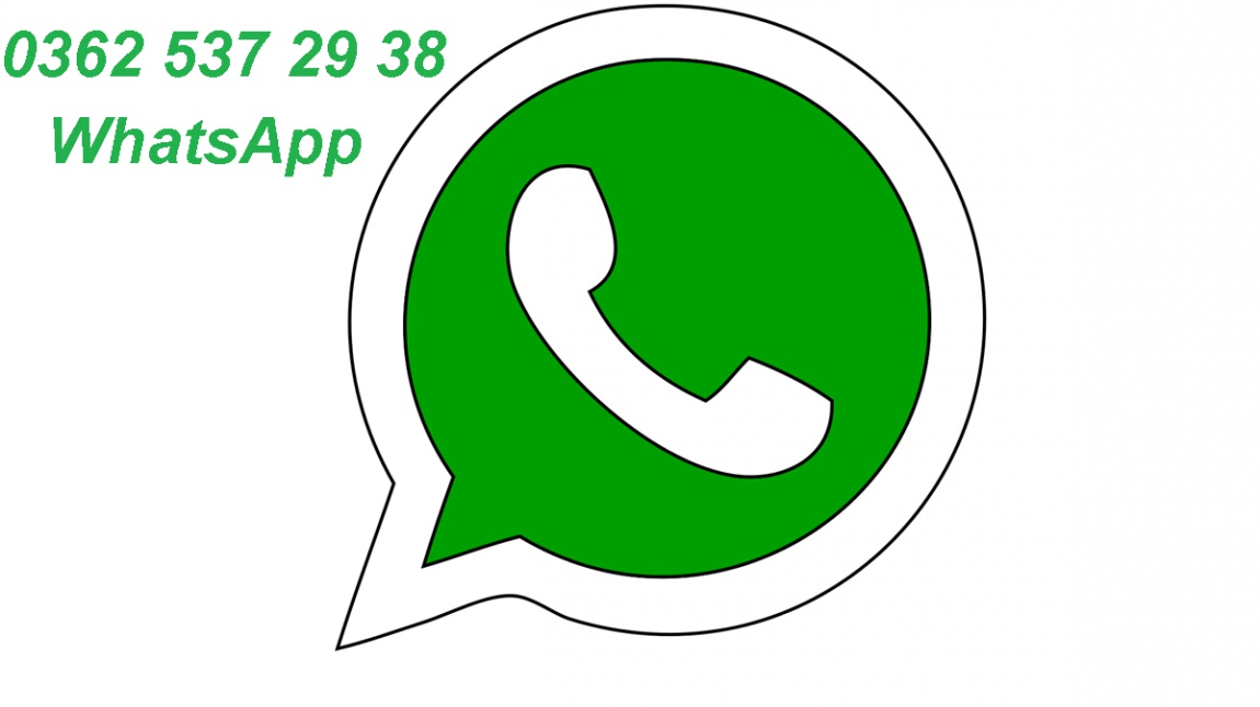 WhatsApp Hattımızla 7/24 İletişime Geçebilirsiniz.